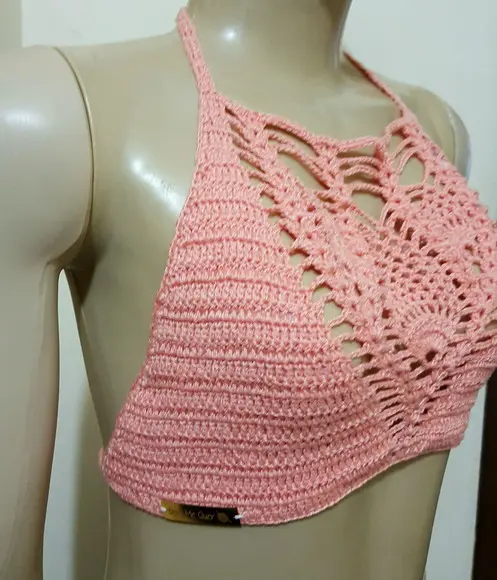 Cropped Crochê