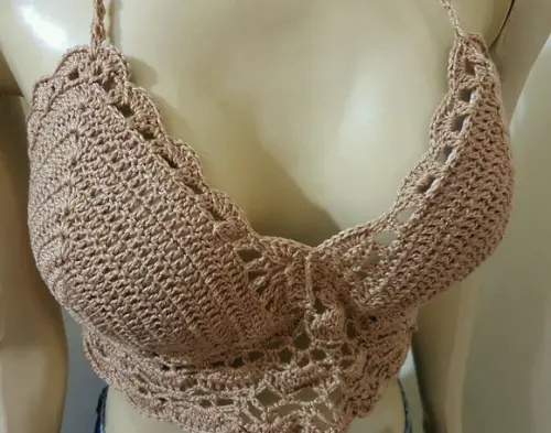 Cropped Crochê