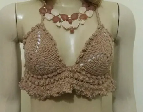 Cropped Crochê