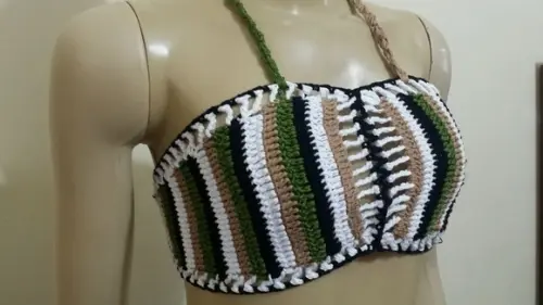 Cropped Crochê