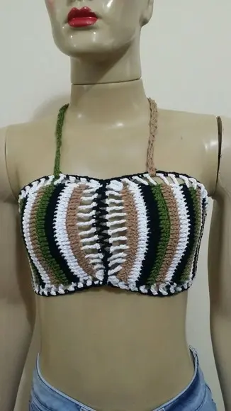 Cropped Crochê