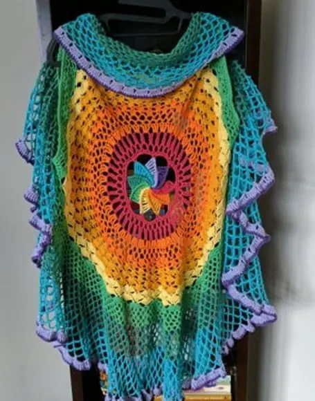 Kimono Croche Mandala