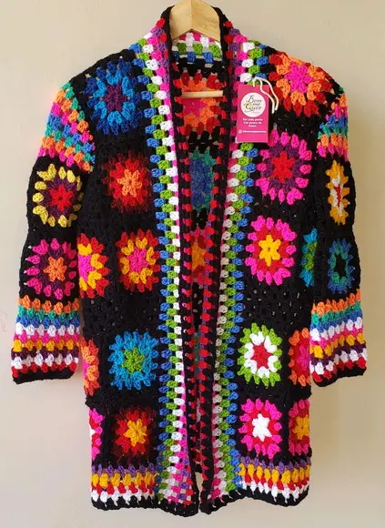 Kimono Crochê Tal Mãe E Tal Filha