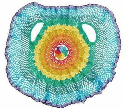 Kimono Croche Mandala