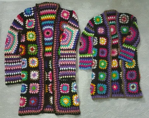Kimono Crochê Tal Mãe E Tal Filha