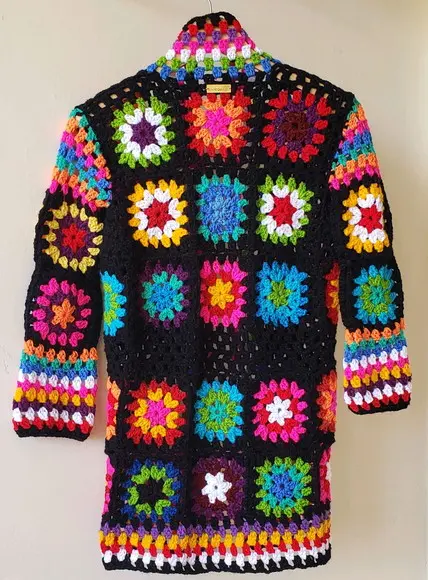 Kimono Crochê Tal Mãe E Tal Filha