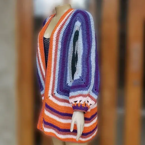 Kimono De Crochê