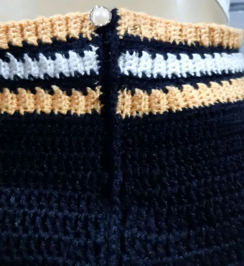 Saia Midi em Croche