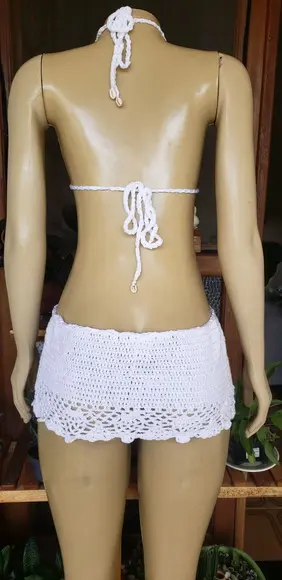 Saida de praia croche
