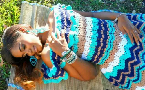 Vestido Ciganinha Croche