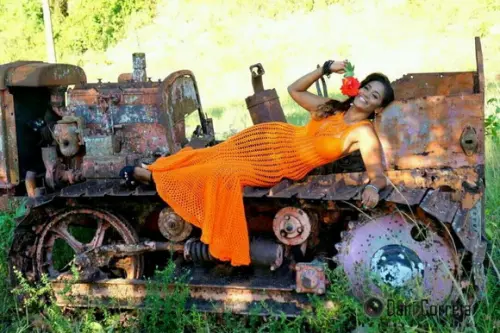 Vestido Crochê