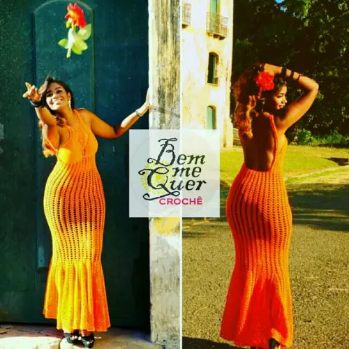 Vestido Crochê