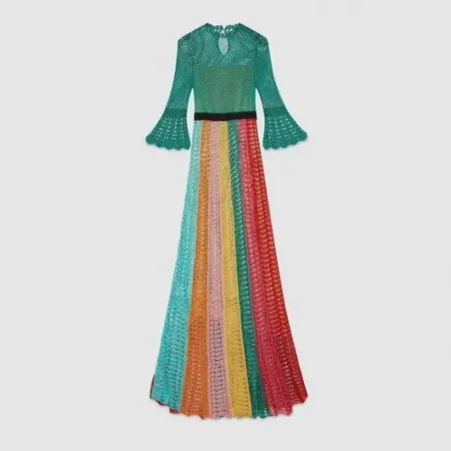 Vestido Crochê Adulto