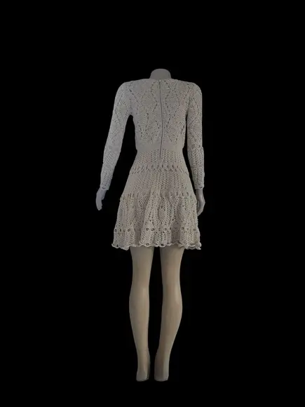 Vestido Crochê Adulto