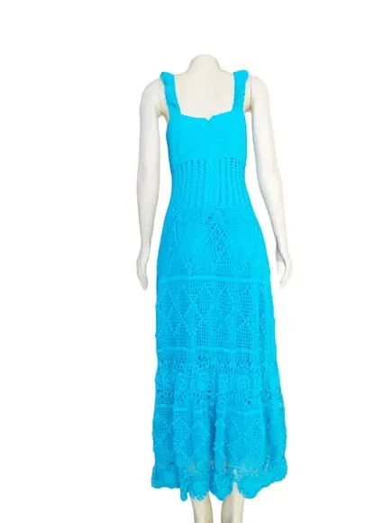 Vestido Crochê Adulto