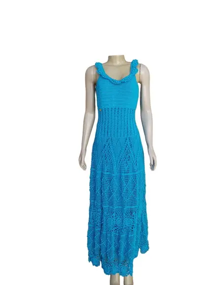 Vestido Crochê Adulto