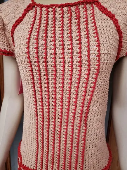 Vestido Crochê Adulto
