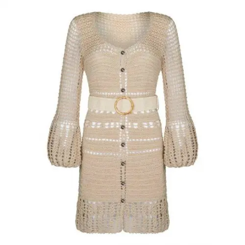Vestido Crochê Adulto