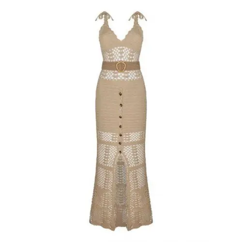 Vestido Crochê Adulto