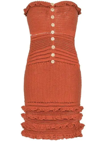 Vestido Crochê Adulto