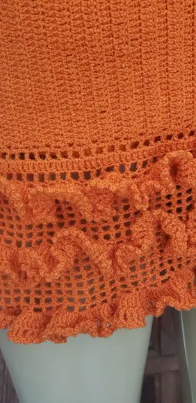 Vestido Crochê Adulto