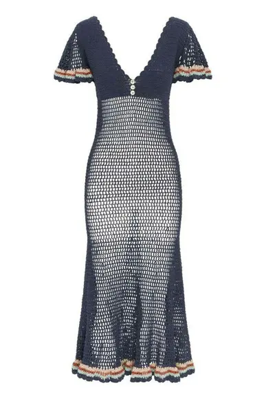 Vestido Crochê Adulto