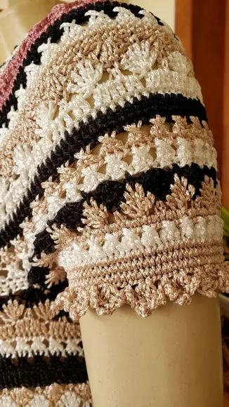 Vestido Crochê Adulto