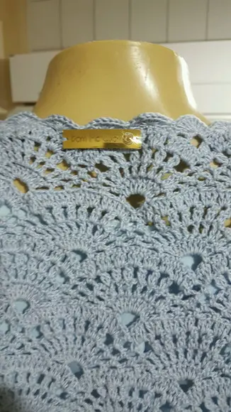 Vestido Crochê Adulto