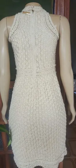 Vestido Crochê Adulto