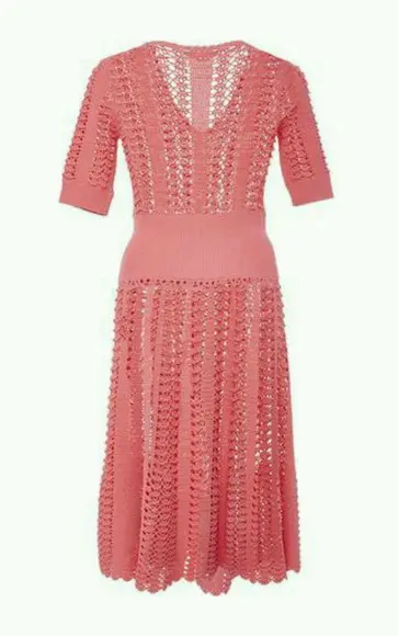 Vestido Crochê Adulto