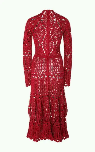 Vestido Crochê Adulto