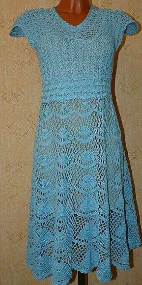 Vestido Crochê Adulto