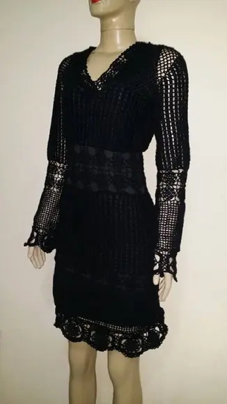 Vestido Crochê Dolce