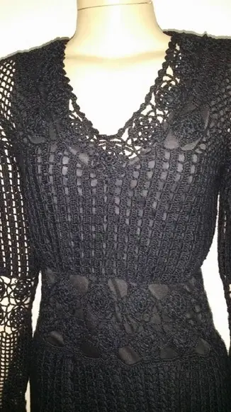 Vestido Crochê Dolce