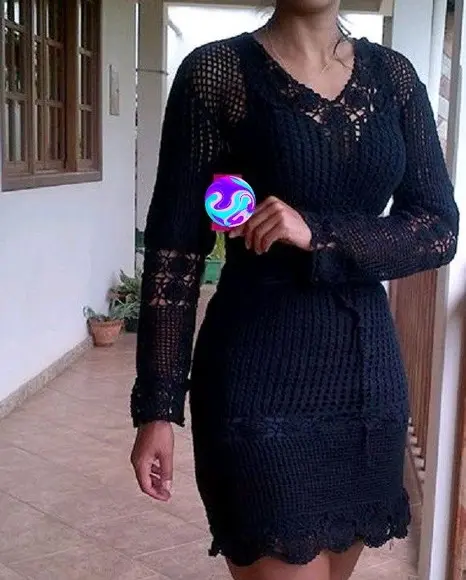 Vestido Crochê Dolce