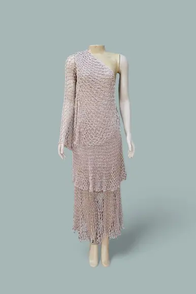 Vestido Crochê Poliamida