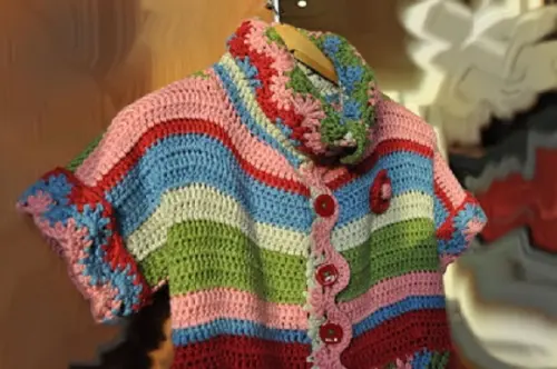 Vestido Infantil de Croche