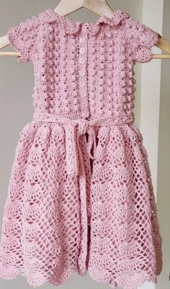 Vestido Infantil De Croche