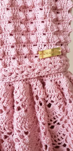 Vestido Infantil De Croche