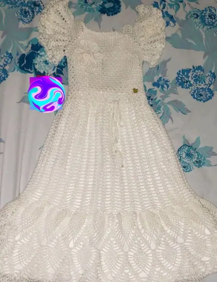 Vestido Infantil De Croche