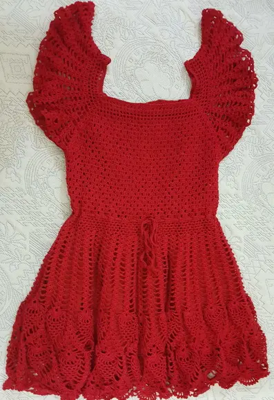 Vestido Infantil De Croche