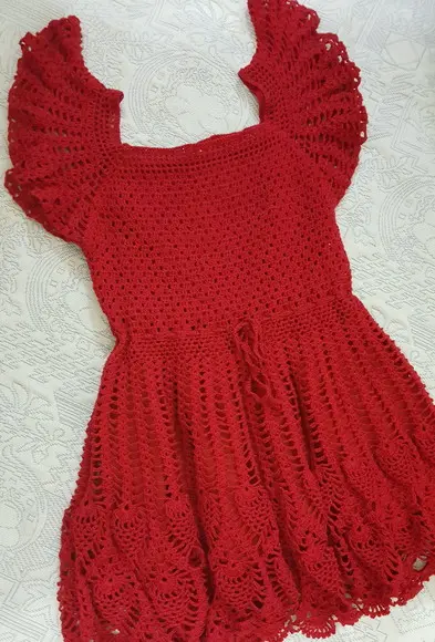 Vestido Infantil De Croche