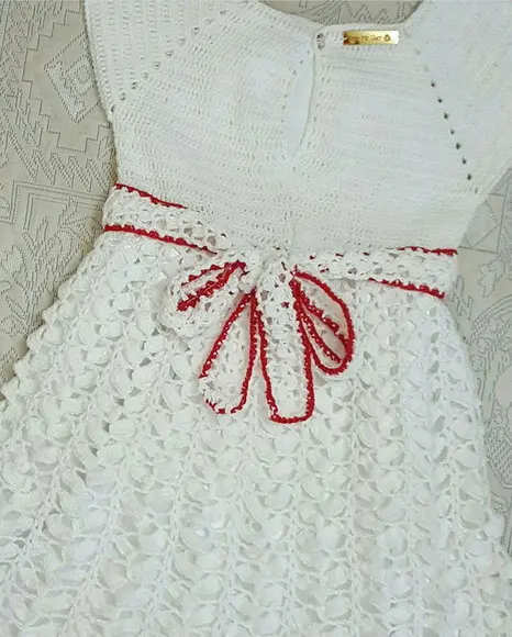Vestido Infantil De Croche