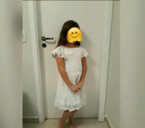 Vestido Infantil De Croche