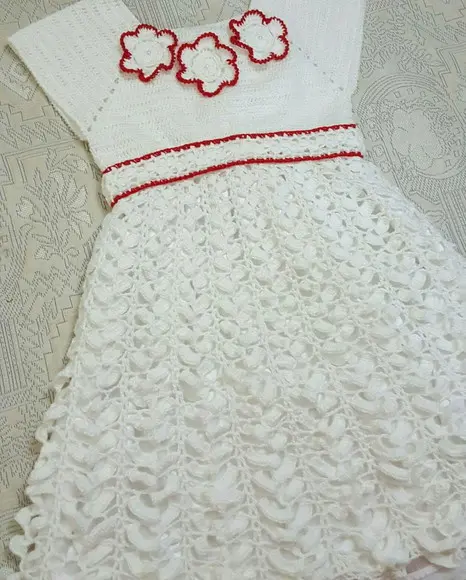 Vestido Infantil De Croche