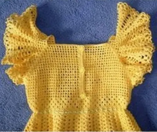 Vestido Infantil De Croche