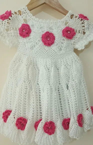 Vestido Infantil De Croche