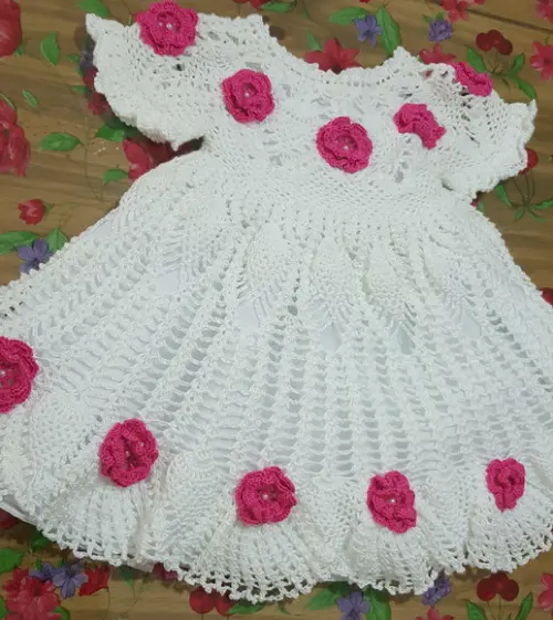 Vestido Infantil De Croche