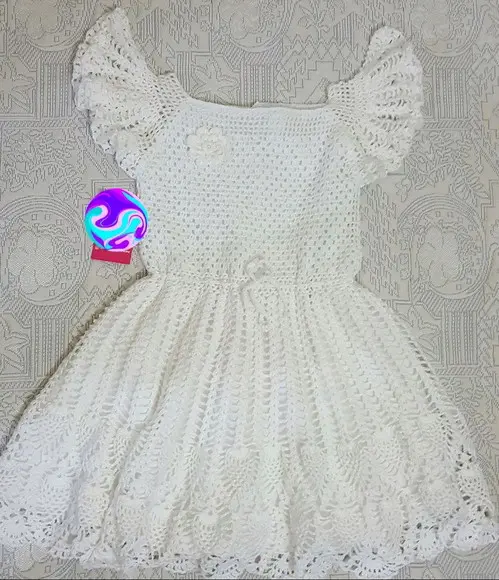 Vestido Infantil De Croche