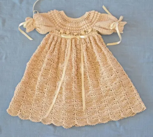 Vestido Infantil De Croche